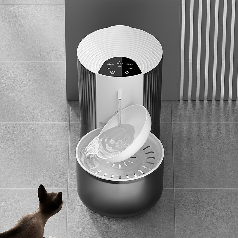 NNETM AquaSense Pro - Dual-Power Smart Pet Fountain